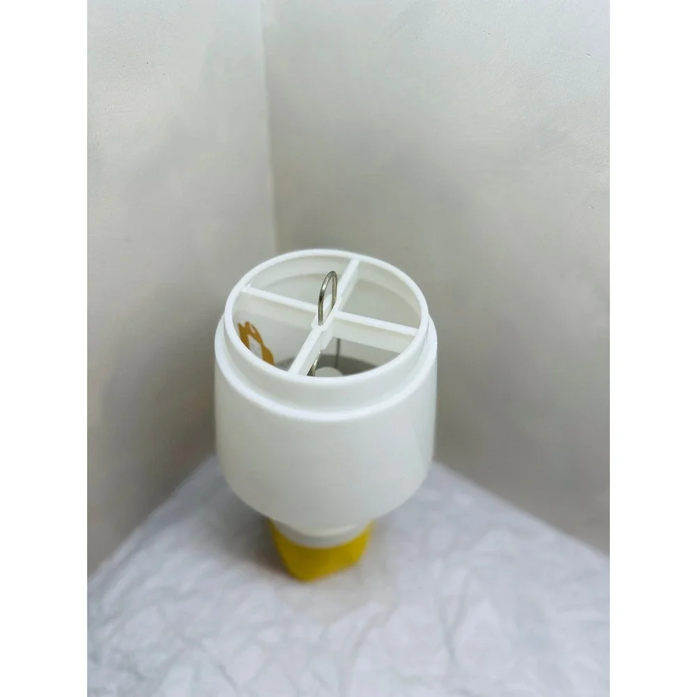 Vintage Ray-O-Vac No 100 Sportsman Lantern Battery Powered Yellow White Lamp MCM